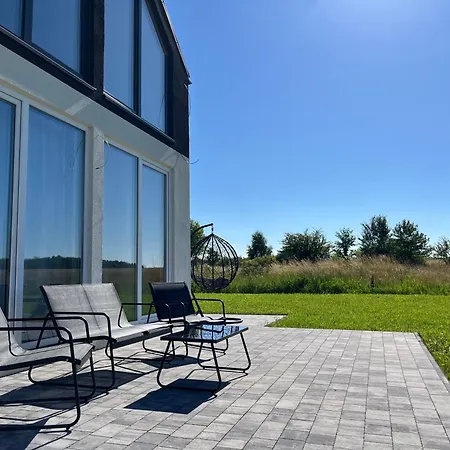 Tu Jest Pieknie- Dom Premium Z Ogrodowym Spa Lebcz Exterior photo